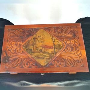 Vintage Cedar Box
